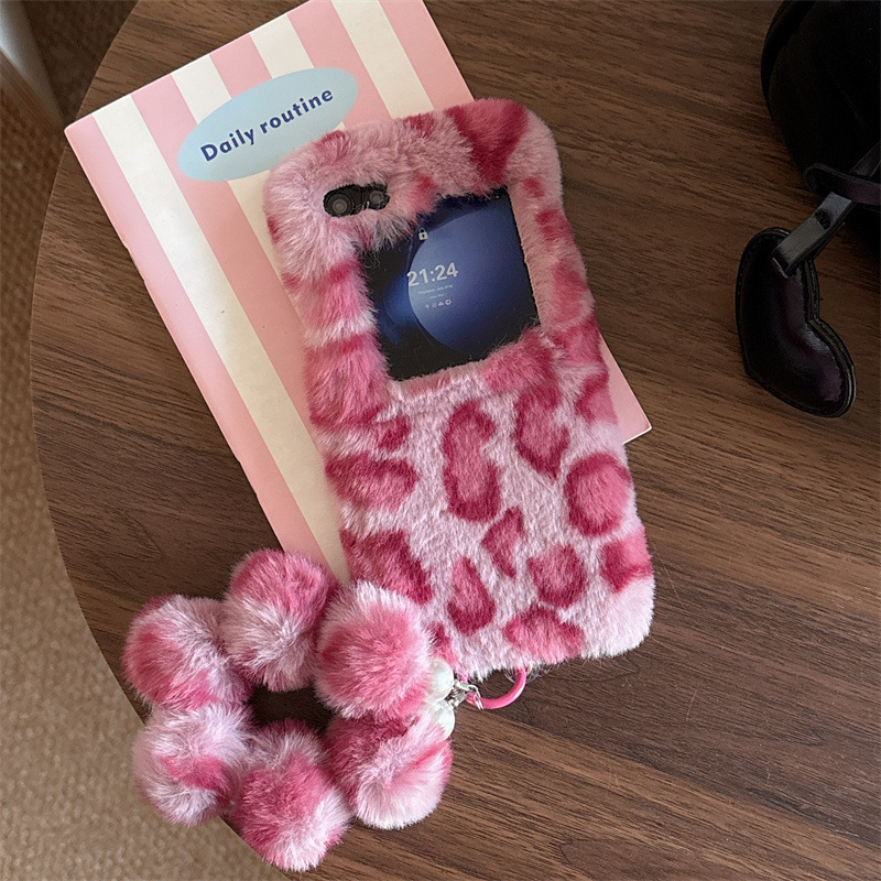 Fashion Leopard Print Fluffy P - Phone Cases Samsung Galaxy ulasan dan harga