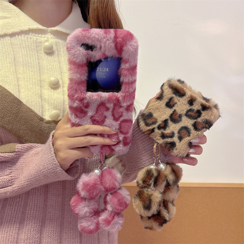 Fashion Leopard Print Fluffy P - Phone Cases Samsung Galaxy ulasan dan harga
