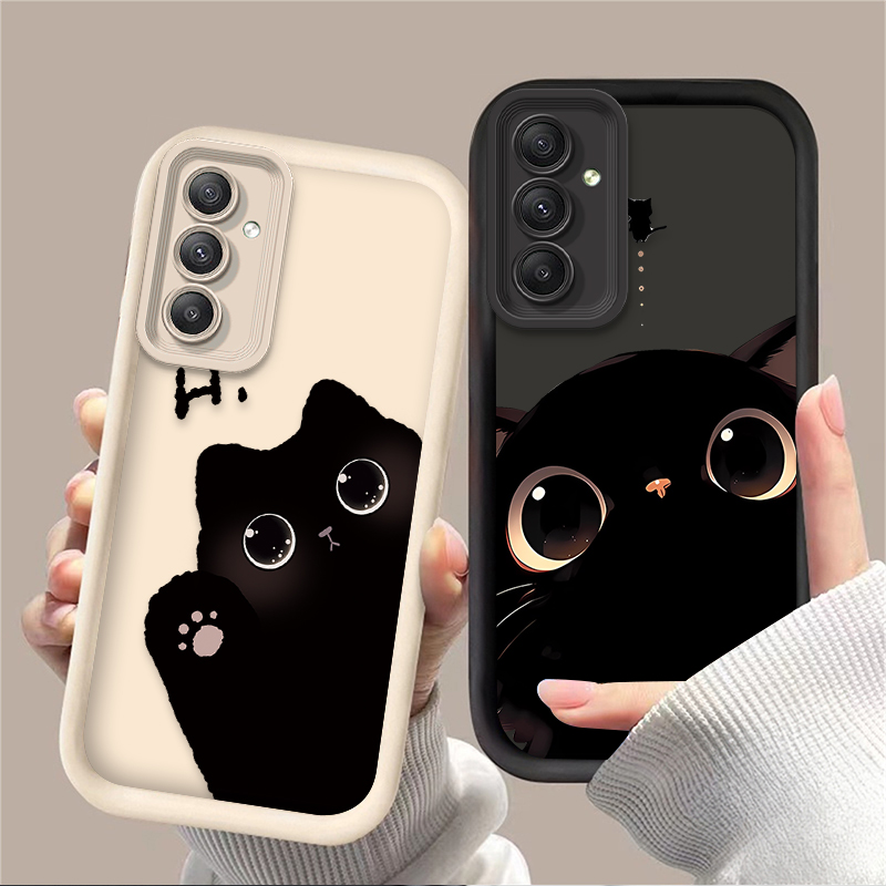 Lovely Big Eyed Cat Phone Case - Phone Cases Samsung A14 ulasan dan harga