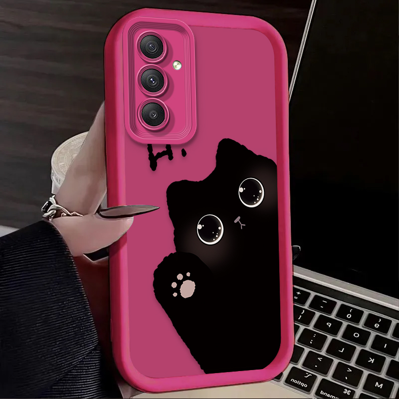 Lovely Big Eyed Cat Phone Case - Phone Cases Samsung A14 ulasan dan harga
