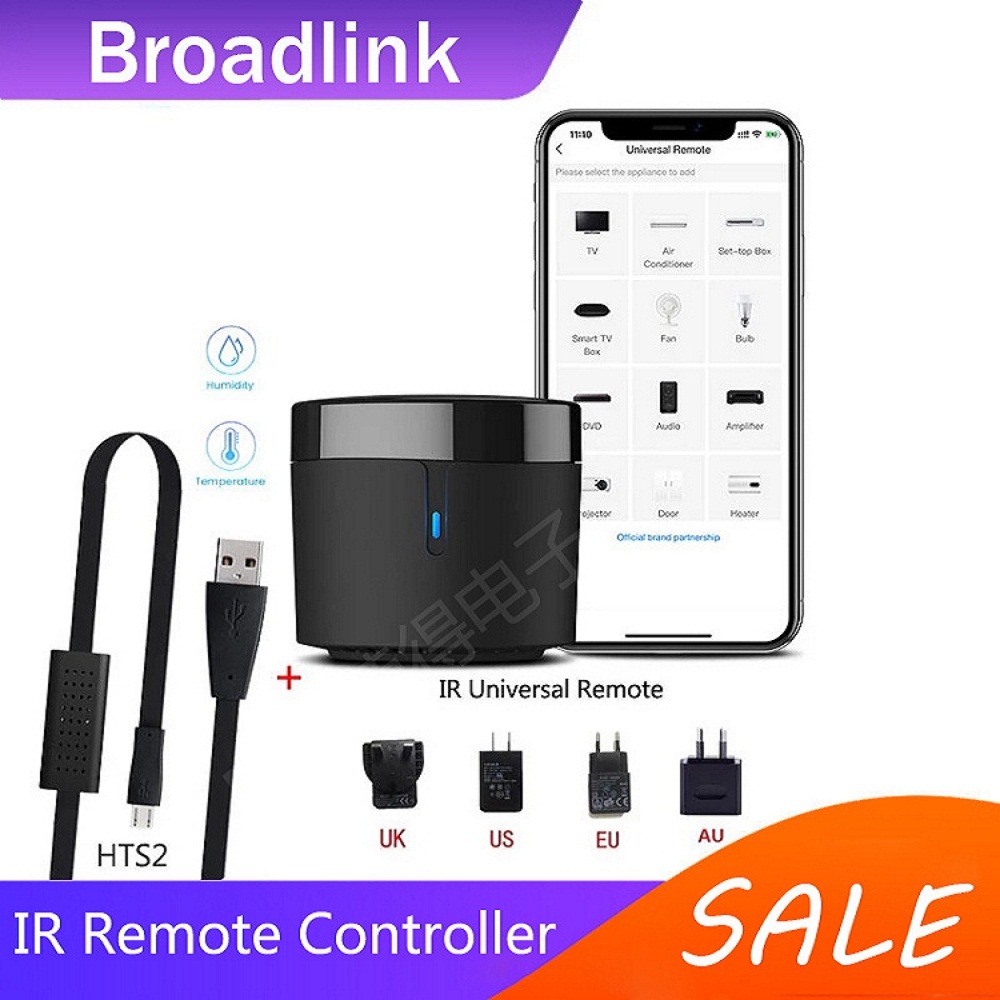 Broadlink RM4mini+HTS2 EU/UK/U - Phone Cases Uk ulasan dan harga
