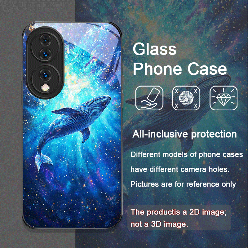 Cartoon Starry Sky Blue Whale  - Huawei Mate 60 ulasan dan harga