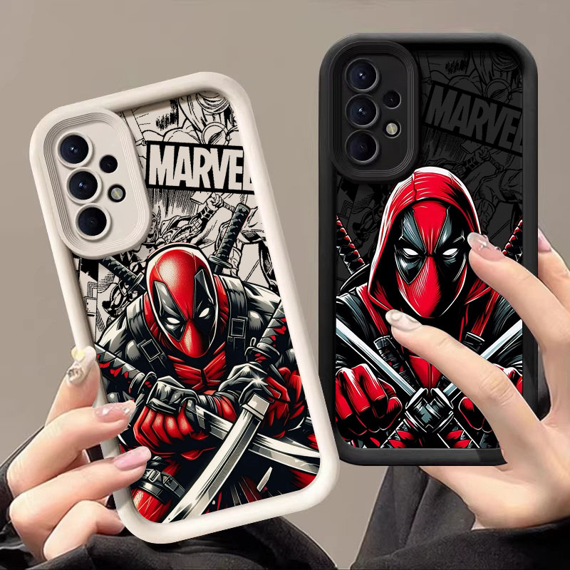 Swordsman Deadpool Marvel Case - Phone Cases Samsung A14 ulasan dan harga