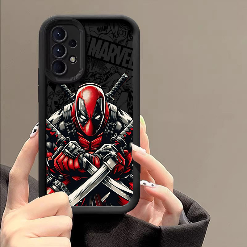 Swordsman Deadpool Marvel Case - Phone Cases Samsung A14 ulasan dan harga