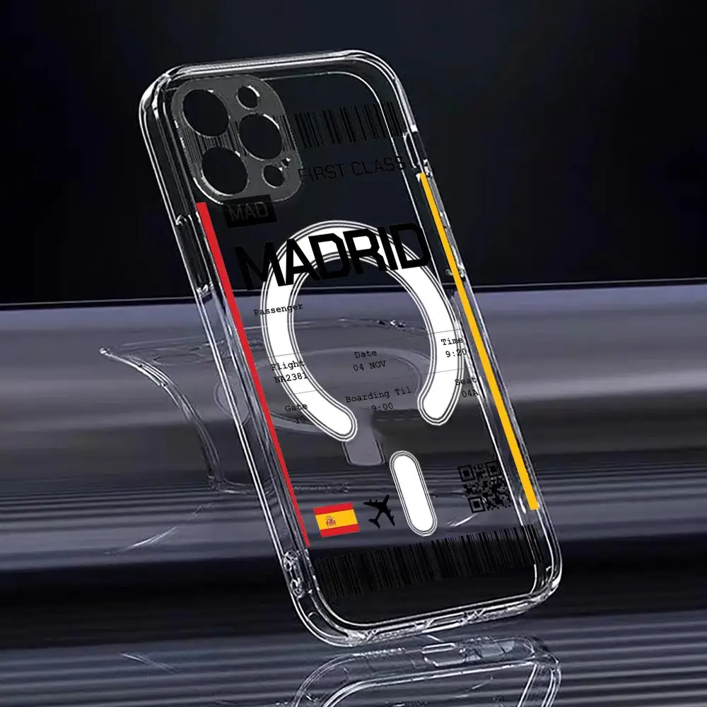 Travel Plane Ticket Spain Phon - Phone Cases Aviation ulasan dan harga