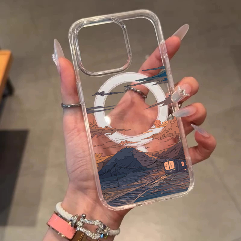 Sunset Pattern Fashion Phone C - Phone Cases Iphone 17 Pro Max ulasan dan harga