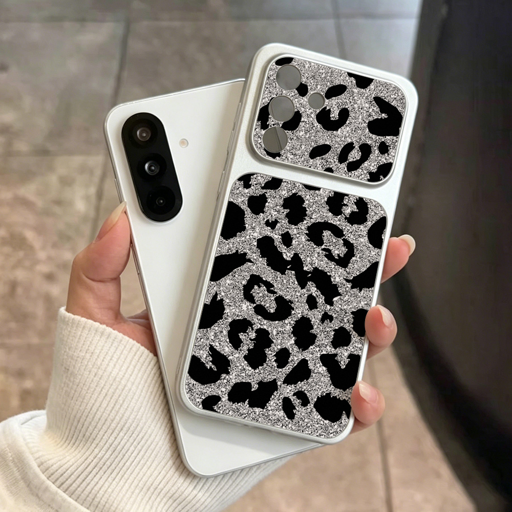 Glitter Leopard Print Phone Ca - Phone Cases Leopard Print ulasan dan harga