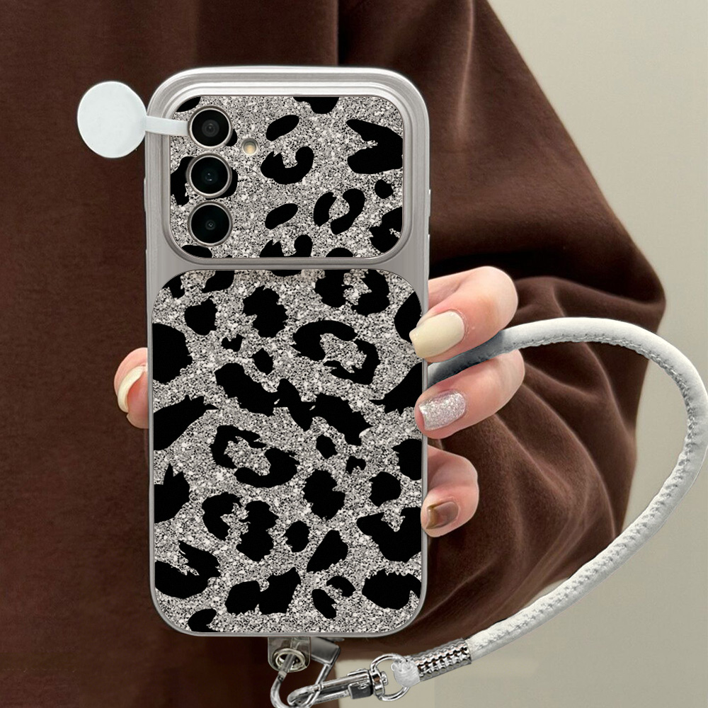 Glitter Leopard Print Phone Ca - Phone Cases Leopard Print ulasan dan harga