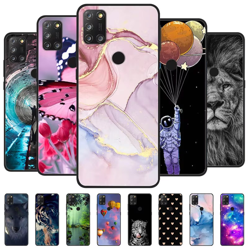 For Alcatel 3X 2020 Case Marbl - Phone Cases Uk ulasan dan harga