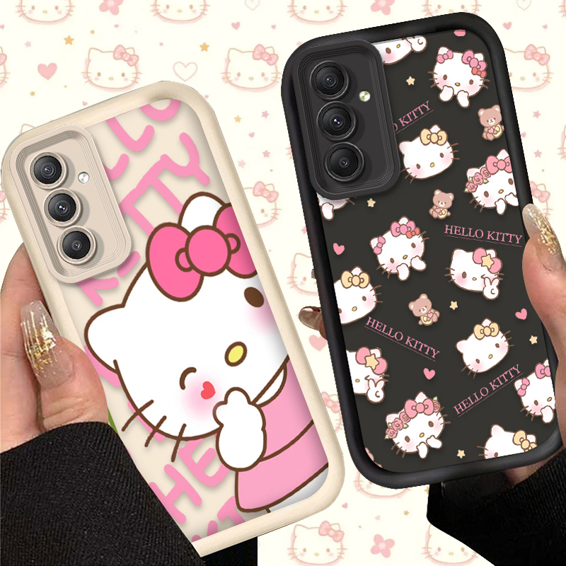 Sanrio Pink Hello Kitty Case f - Phone Cases Samsung A14 ulasan dan harga