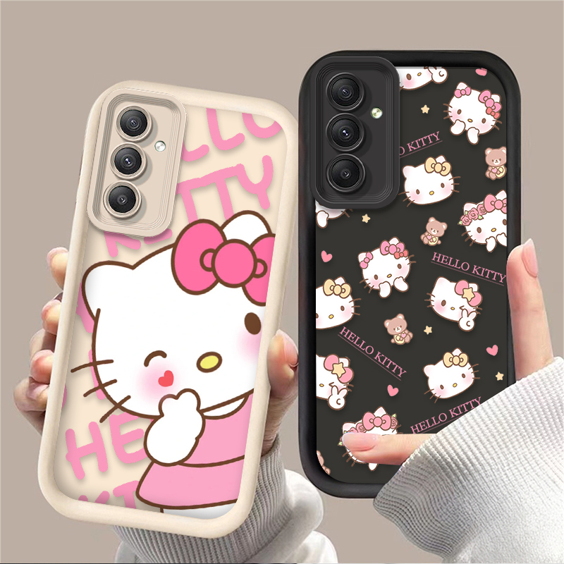 Sanrio Pink Hello Kitty Case f - Phone Cases Samsung A14 ulasan dan harga