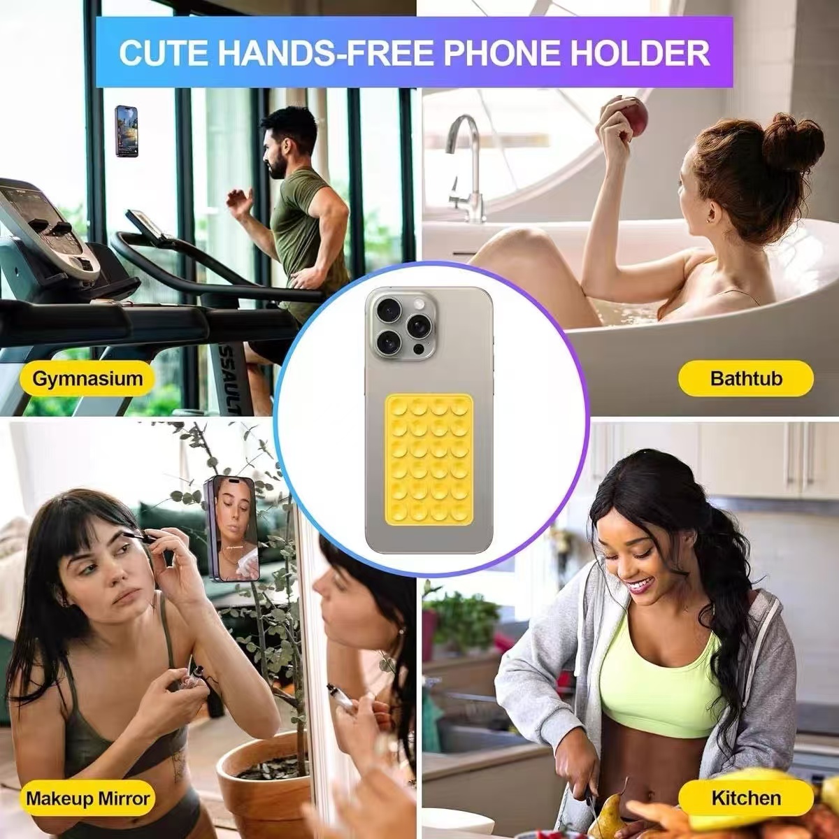 Multi functional silicone suct - Phone Cases Iphone ulasan dan harga