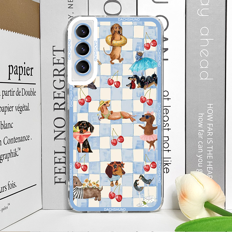 Cute Sausage Dog Phone Case fo - Phone Cases Samsung Galaxy ulasan dan harga