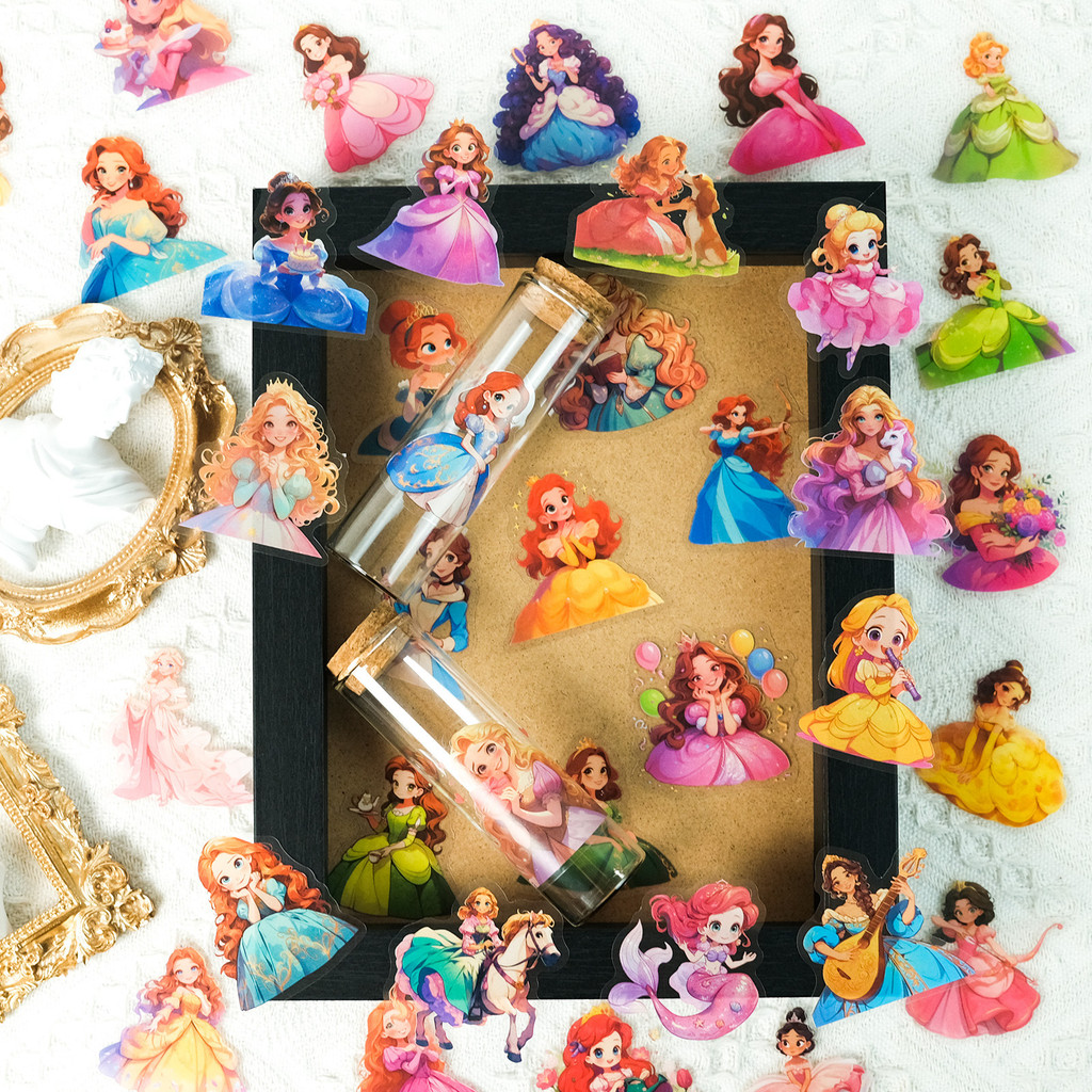 50 Pcs Fairy Tale Princess Tra - Phone Cases Kids ulasan dan harga