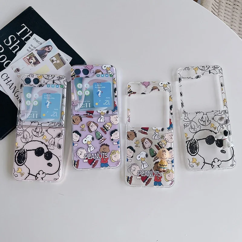 Cute Cartoon Snoopy Charlie Br - Phone Cases Z Flip 7 ulasan dan harga