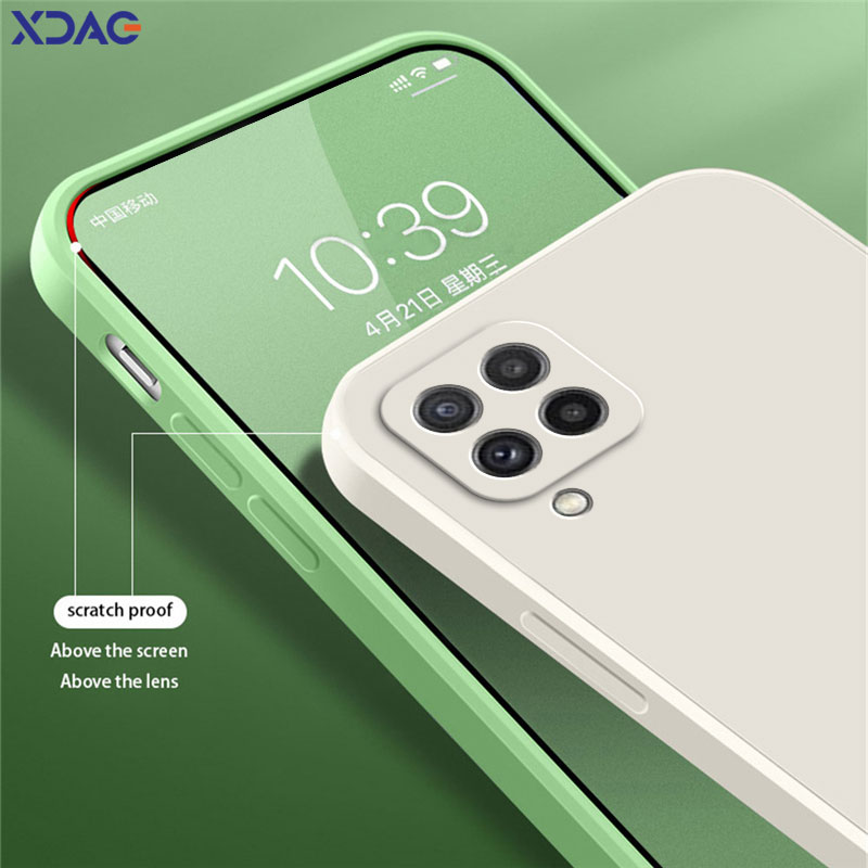 Square Liquid Silicone Back Co - Phone Cases Burga ulasan dan harga