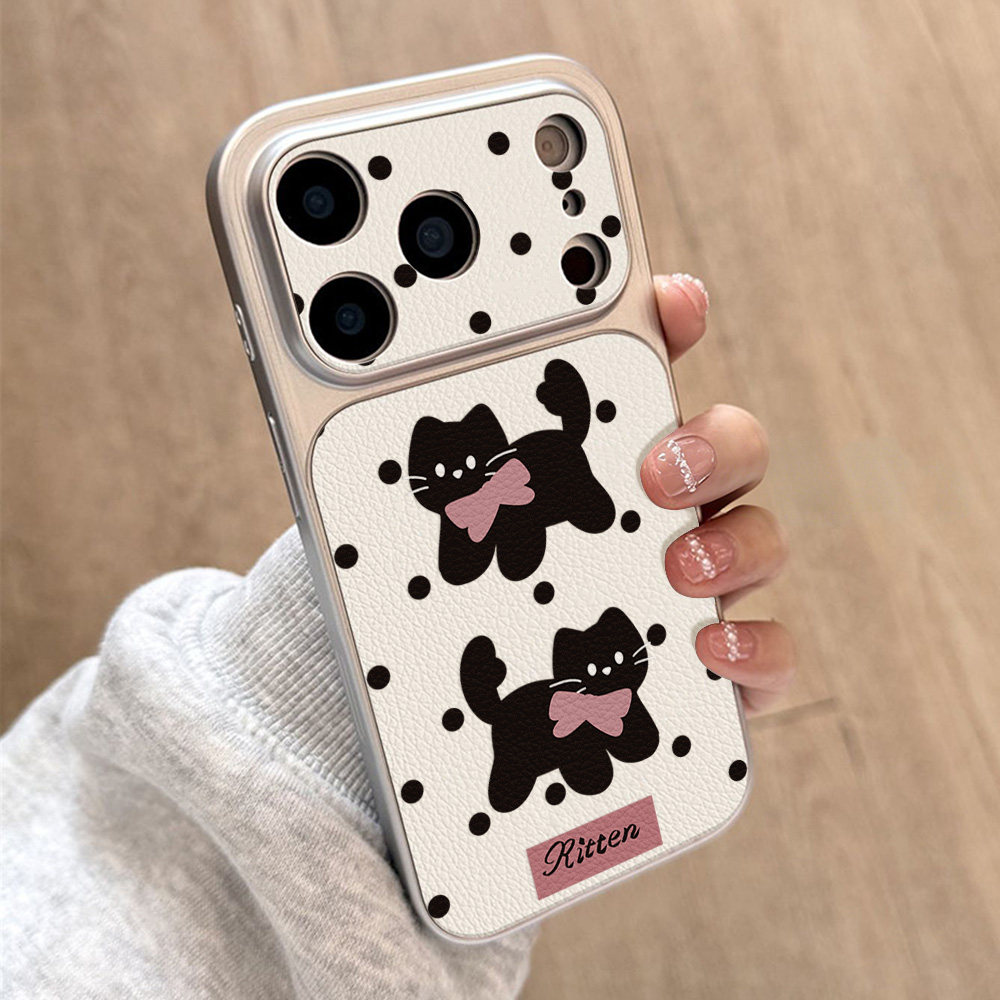 Cute Puppy Leather Phone Case  - Phone Cases With Camera Cover ulasan dan harga