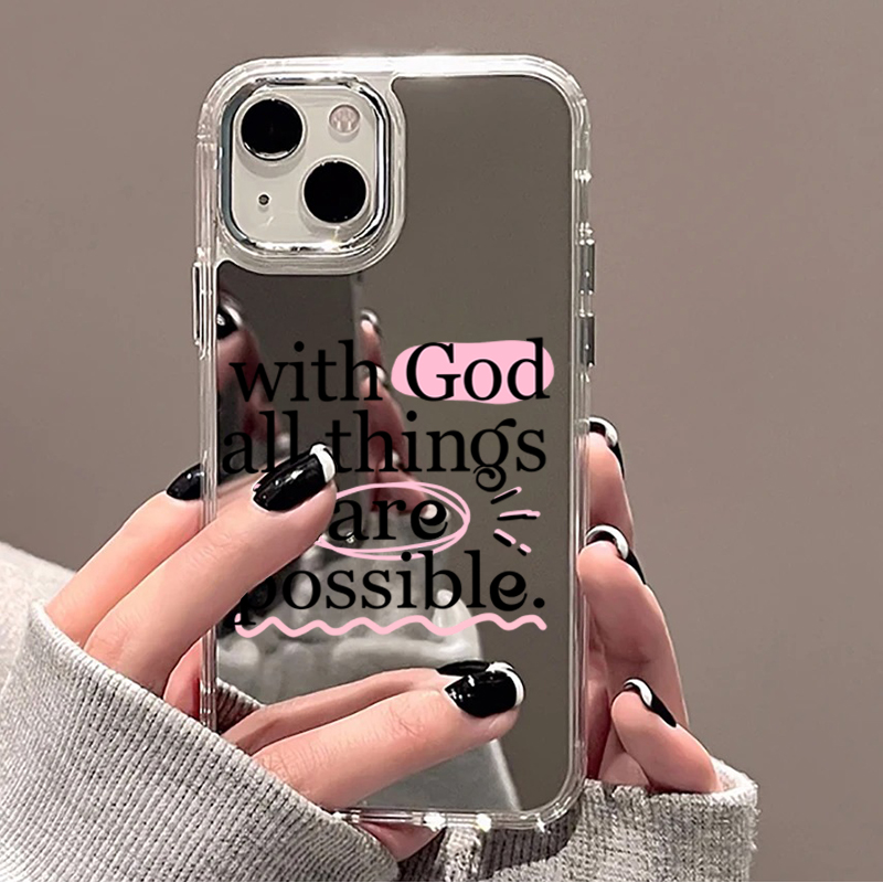 Trendy Quotes & Colorful Lette - Phone Cases Transparent ulasan dan harga