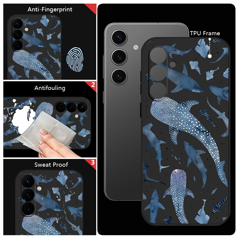 Whale Pattern Lanyard Case For - Phone Cases Samsung A14 ulasan dan harga
