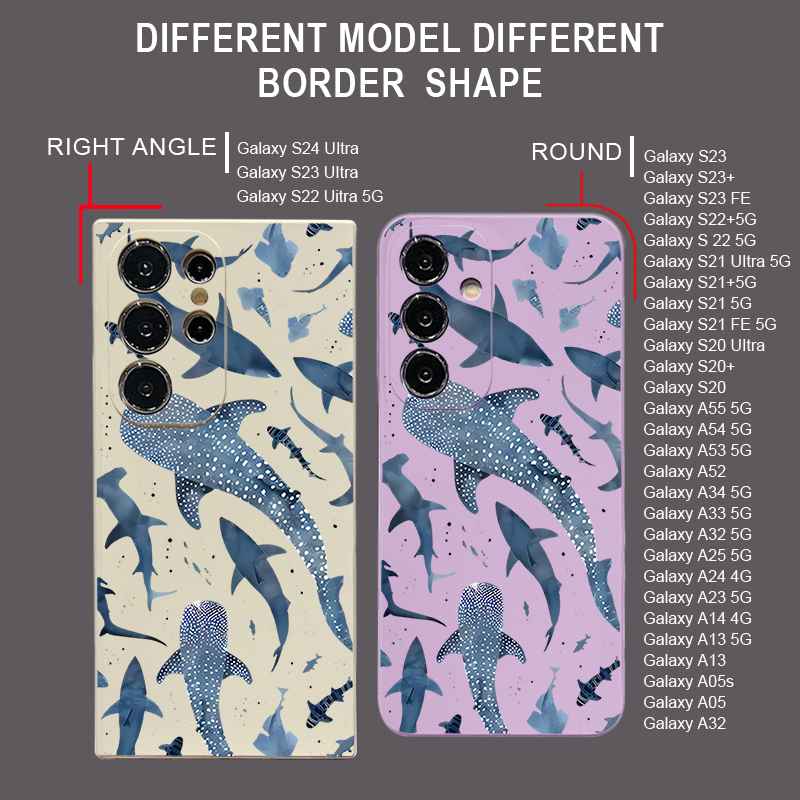 Whale Pattern Lanyard Case For - Phone Cases Samsung A14 ulasan dan harga