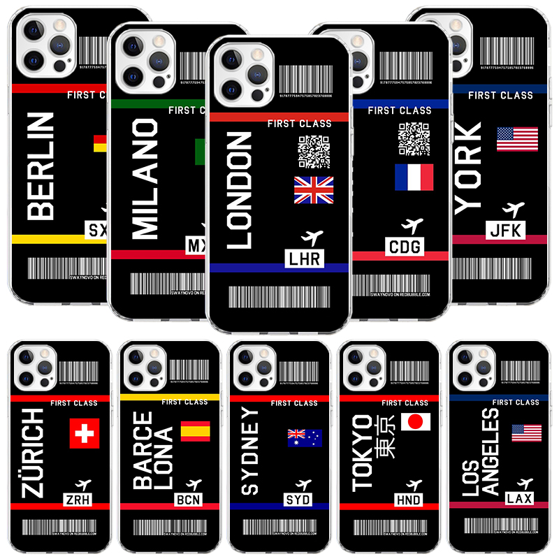Airline Ticket Barcode Phone C - Phone Cases Aviation ulasan dan harga