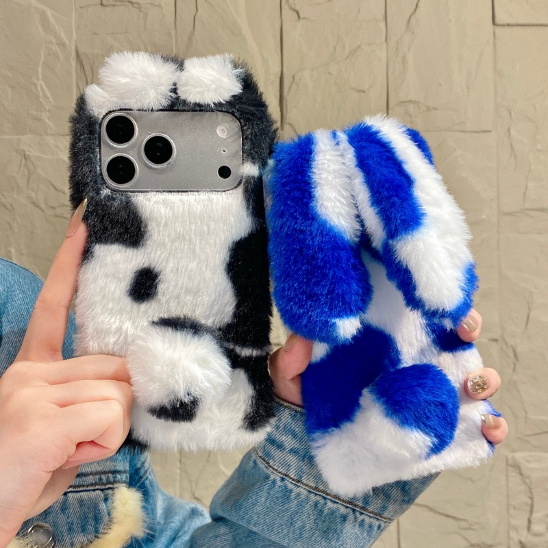 Cute Rabbit Design Fluffy Phon - Phone Cases Iphone ulasan dan harga