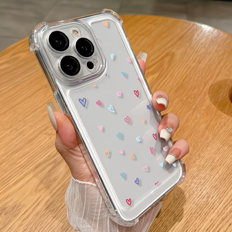 Transparent Corner Bumper Colo - Phone Cases Transparent ulasan dan harga