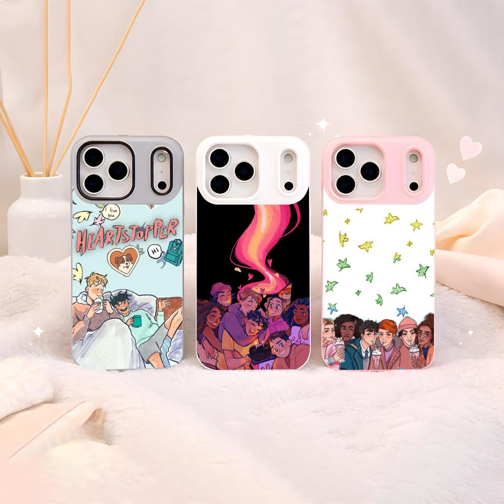 BL Series Heartstopper Phone C - Phone Cases Transparent ulasan dan harga